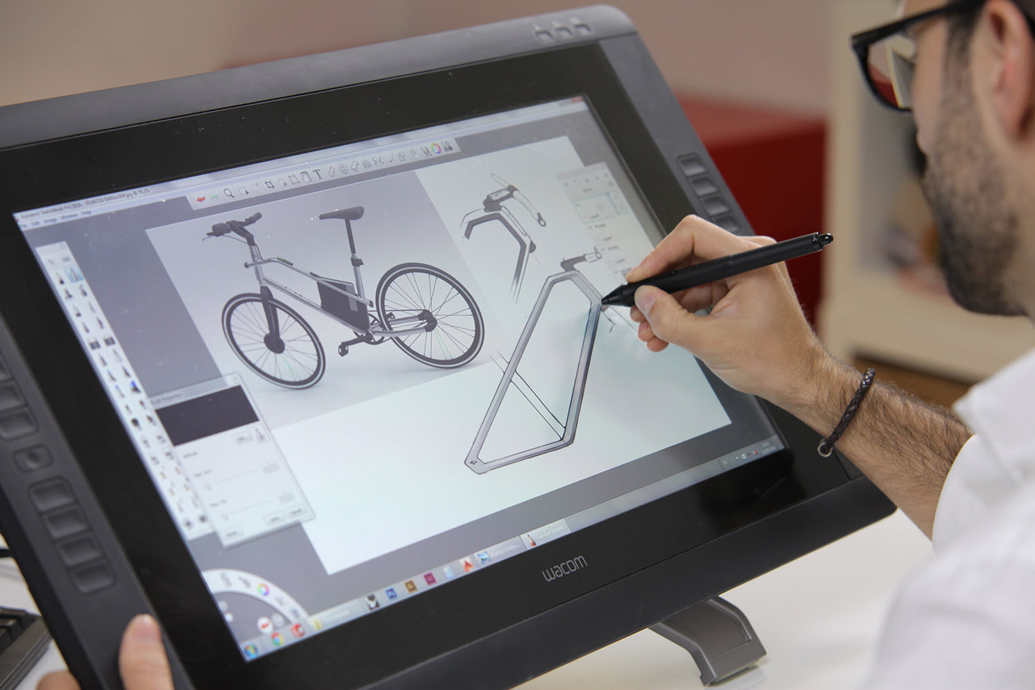 Conceptualización y modelaje 3D Carmela Bike