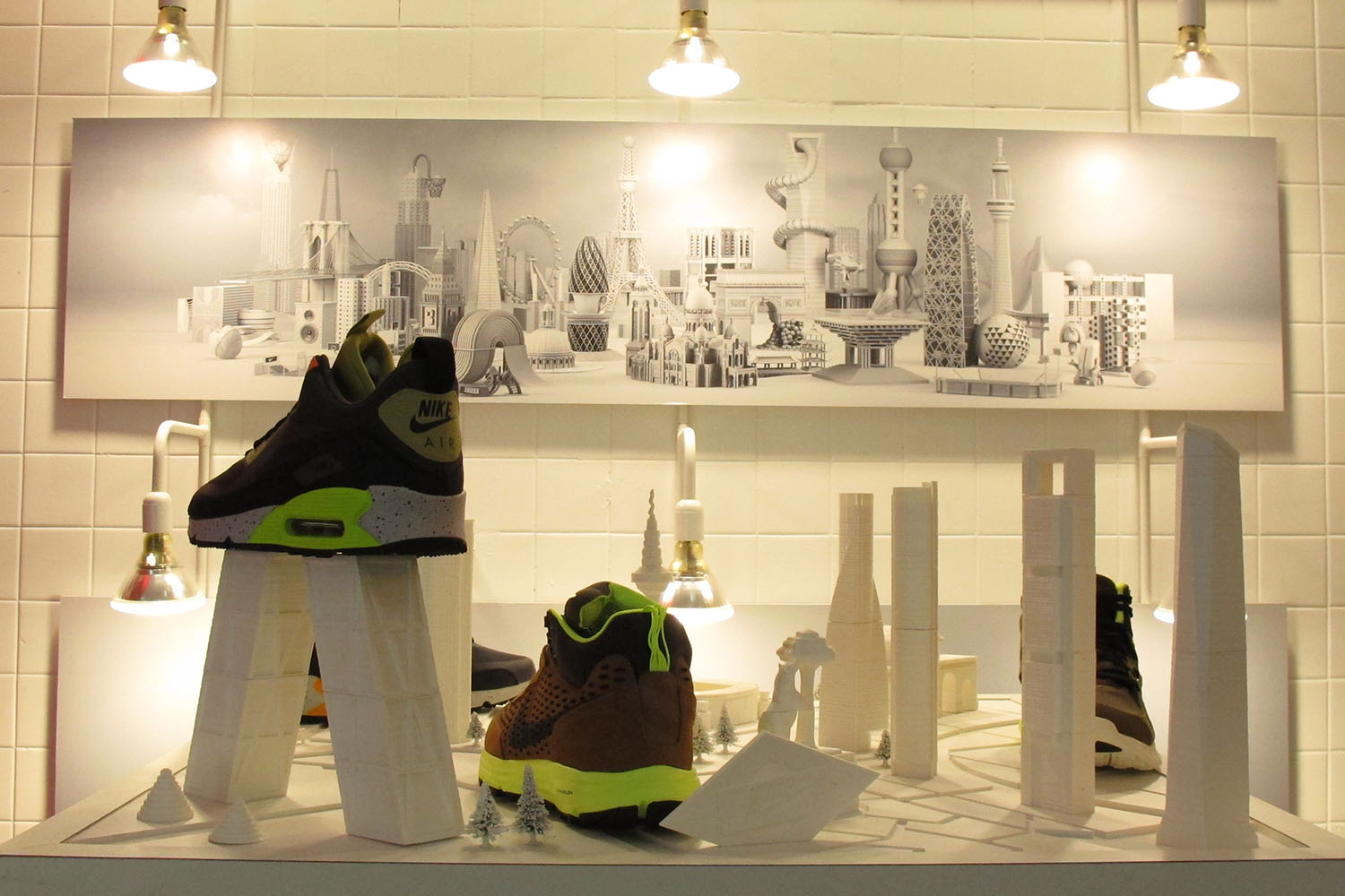 Impresión 3D para negocios tienda Nike